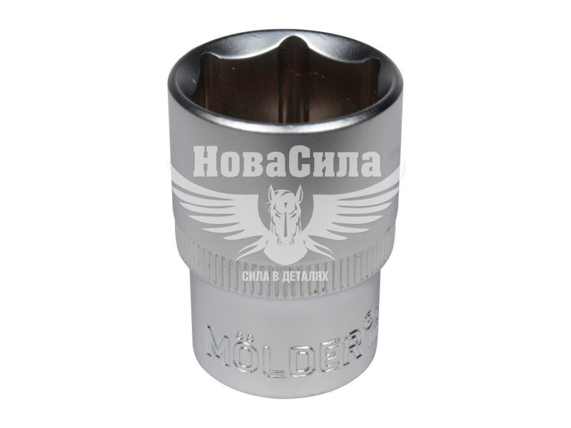 Головка торцева низька шестигранна 1/2 21мм. (Molder Tools) (MT62021)