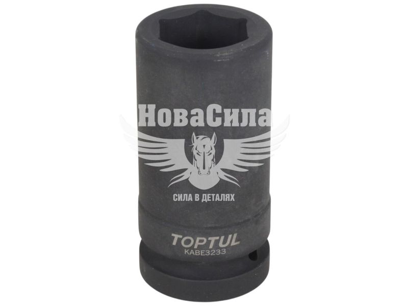 Головка торцева ударна висока шестигранна 1 33 мм. (Toptul) (KABE3233)