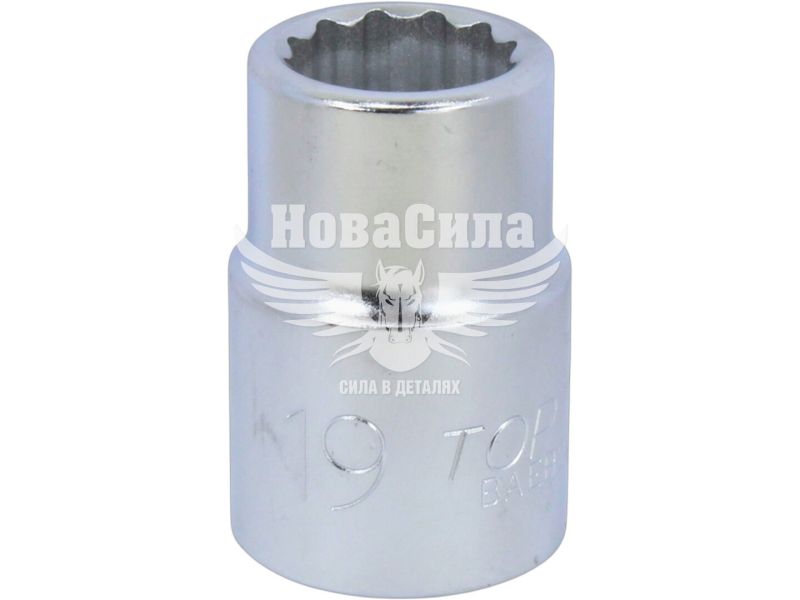 Головка торцева висока дванадцятигранна 3/4 19 мм. (Toptul) (BAEB2419)