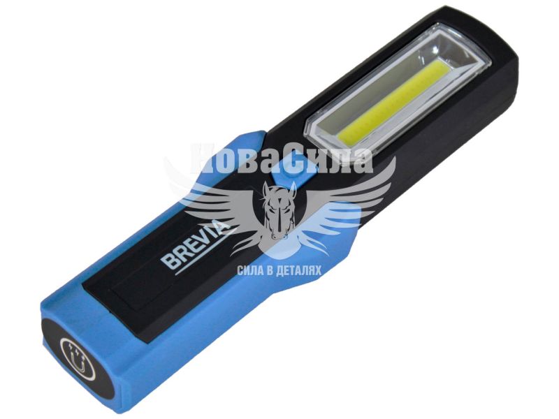 Лампа переносна інспекційна (Brevia) LED 3W COB+1W, 300lm, 3xAA (11440)