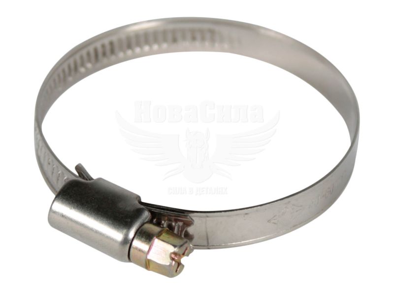 Хомут патрубка 40х60 нерж. (Vortex) (уп. 10шт.) (W2-40-60-VX)