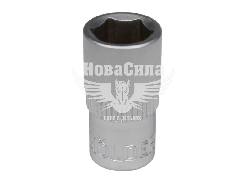 Головка торцева низька шестигранна 1/4 9мм. (Molder Tools) (MT64009)