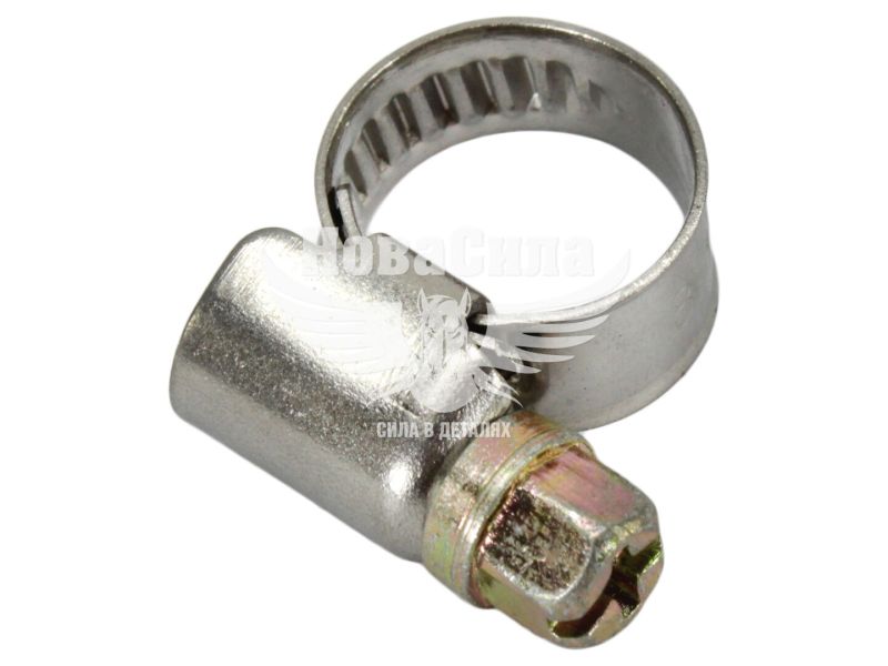 Хомут патрубка 8х12 сталевий (Zollex) GT (уп. 100шт.)