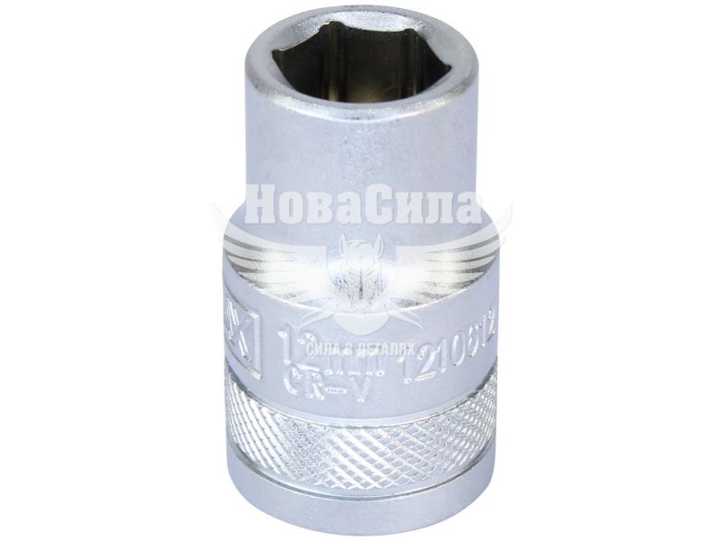 Головка торцева низька шестигранна 1/2 12мм. (Andrmax) (1210612)