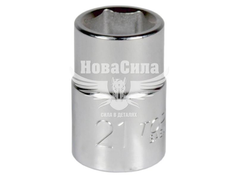 Головка торцева низька шестигранна 3/4 21мм. (Toptul) (BAEA2421)