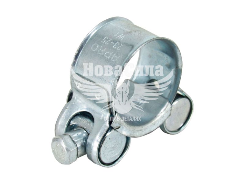 Хомут патрубка силовий 23х25 цинк. (Apro) (HDA1-050)