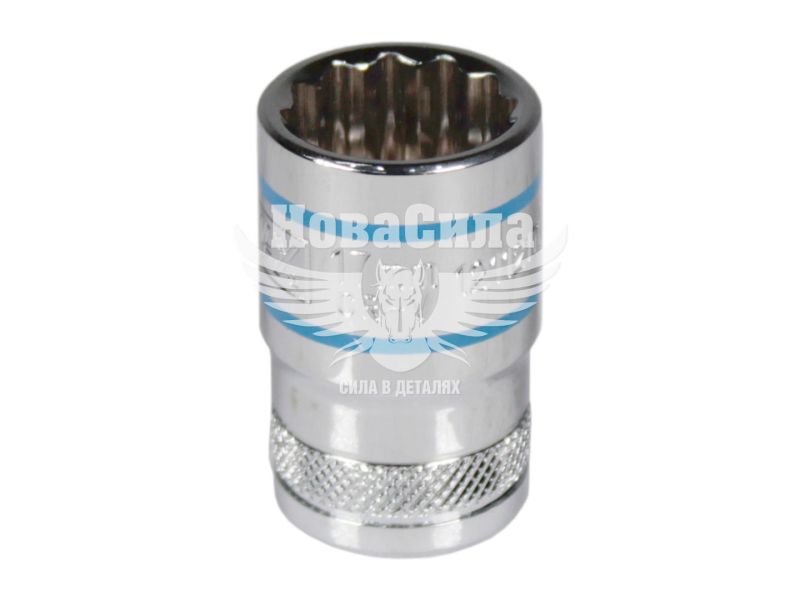 Головка торцева низька дванадцятигранна 1/2 17мм. (Andrmax) (1211217M)