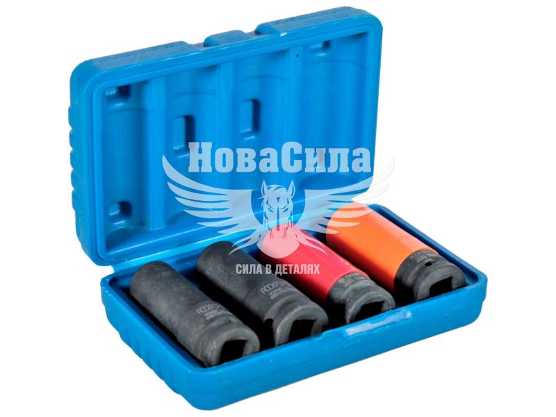 Набір торцевих головок для литих дисків 1/2 (Rockforce) (17, 19) підсилені (RF-4032TH44)