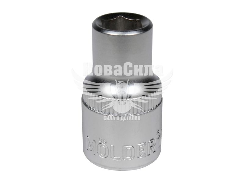Головка торцева низька шестигранна 1/2 10мм. (Molder Tools) (MT62010)