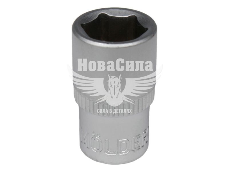 Головка торцева низька шестигранна 1/4 10мм. (Molder Tools) (MT64010)