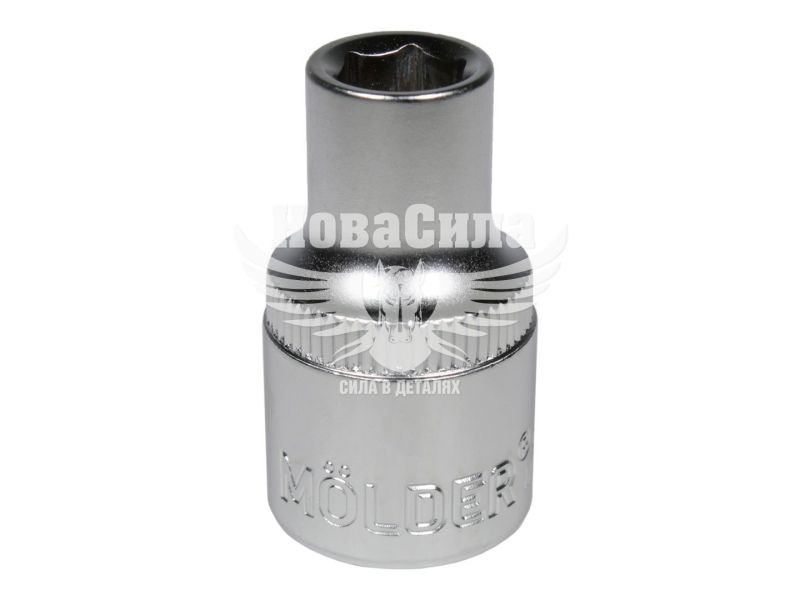 Головка торцева низька шестигранна 1/2 9мм. (Molder Tools) (MT62009)