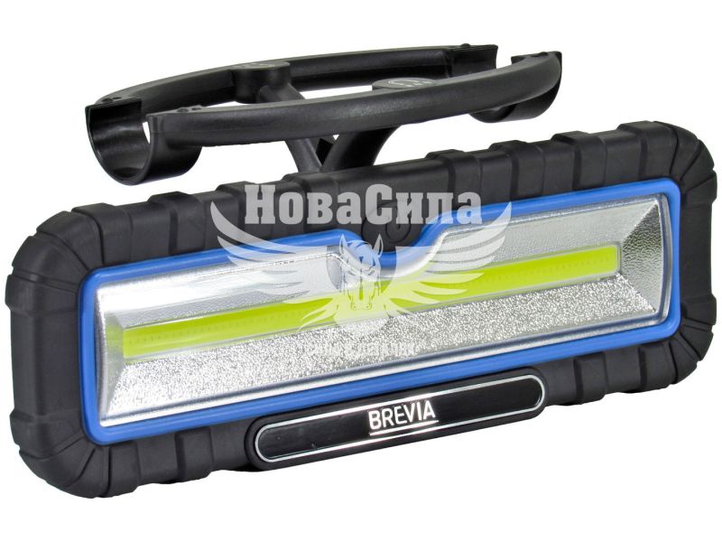 Лампа переносна інспекційна (Brevia) LED 10W COB, 1000lm, 4000mAh, Power Bank, (Type-C) (11510)