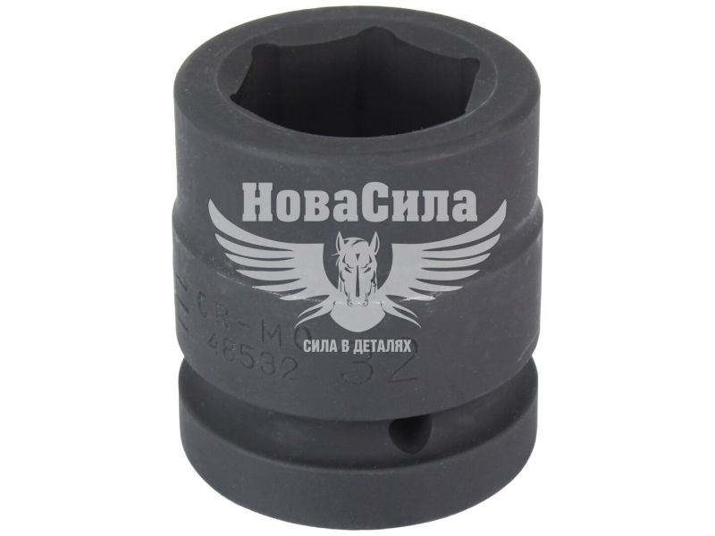 Головка торцева ударна низька шестигранна 1 32 мм. (Force) (48532)