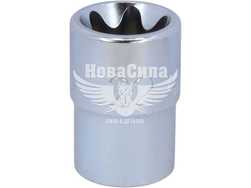 Головка торцева низька E-профіль 1/2 E-22мм. (Toptul) (BAED1622)