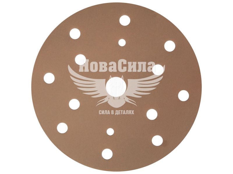 Наждачний папір (SOLL) P_0320 150мм. (круг 15отв. на липучку) (NPD15015-0320)