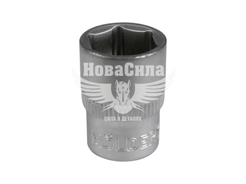 Головка торцева низька шестигранна 1/4 13мм. (Molder Tools) (MT64013)