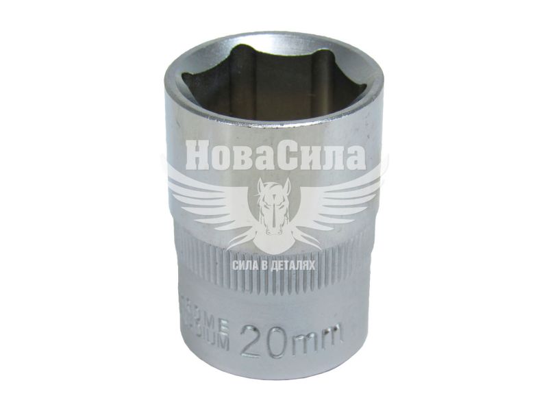 Головка торцева низька шестигранна 1/2 20мм. (Lavita) (LA 601220)