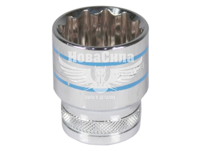 Головка торцева низька дванадцятигранна 1/2 27мм. (Andrmax) (1211227M)
