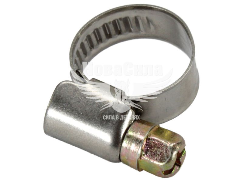 Хомут патрубка 8х16 сталевий (Zollex) GT (уп. 100шт.)