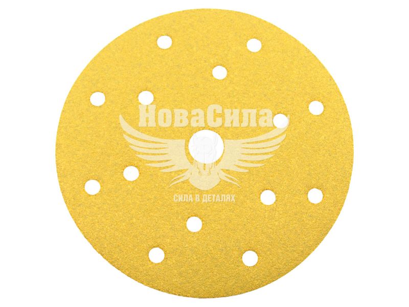 Наждачний папір (SOLL) P_0080 150мм. (круг 15отв. на липучку) (SPD15015-0080)