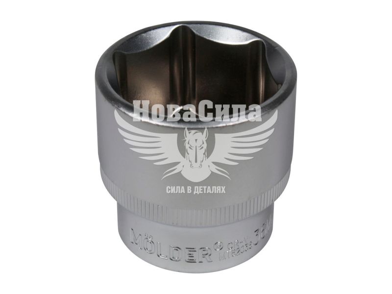 Головка торцева низька шестигранна 1/2 36мм. (Molder Tools) (MT62036)