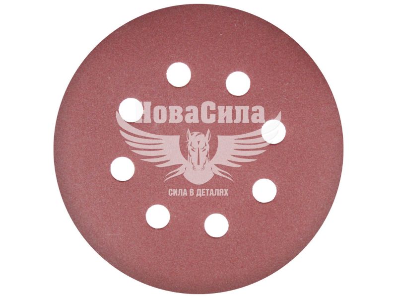 Наждачний папір (TITAN Abrasive) P_0400 125мм. (круг 8отв. на липучку) (ТА125104008)