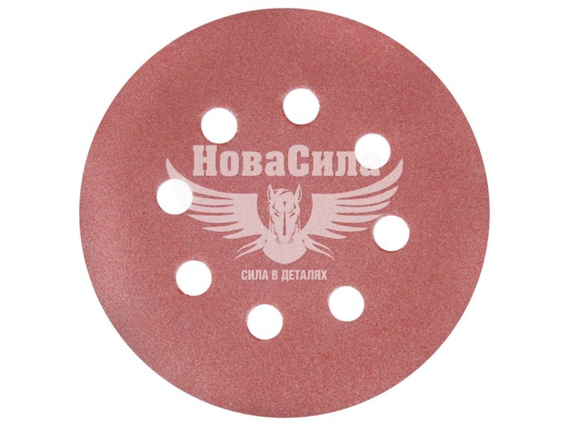 Наждачний папір (TITAN Abrasive) P_0320 125мм. (круг 8отв. на липучку) (ТА125103208)