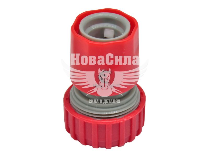 Конектор 1/2 для шланга 3/4 (Intertool) (з аквастопом) (GE-1020)