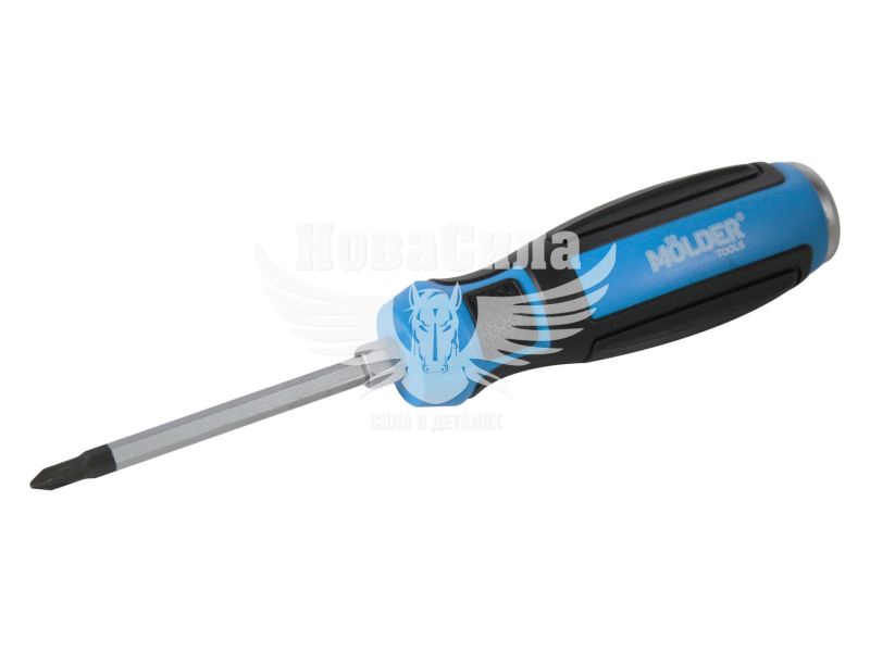 Викрутка (Molder Tools) + ударна (PH1х75мм.) (MT33101)