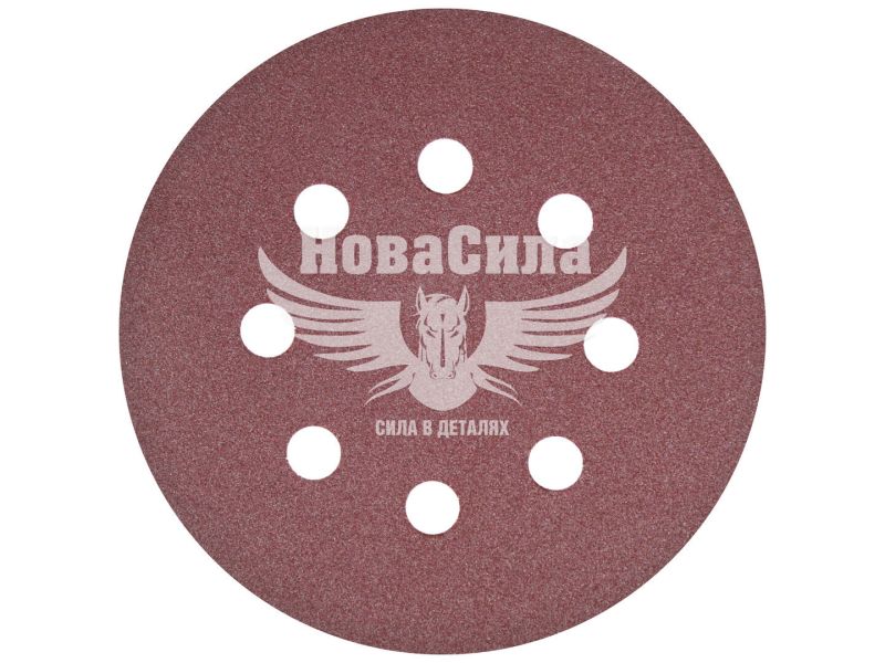 Наждачний папір (TITAN Abrasive) P_0180 125мм. (круг 8отв. на липучку) (ТА125101808)