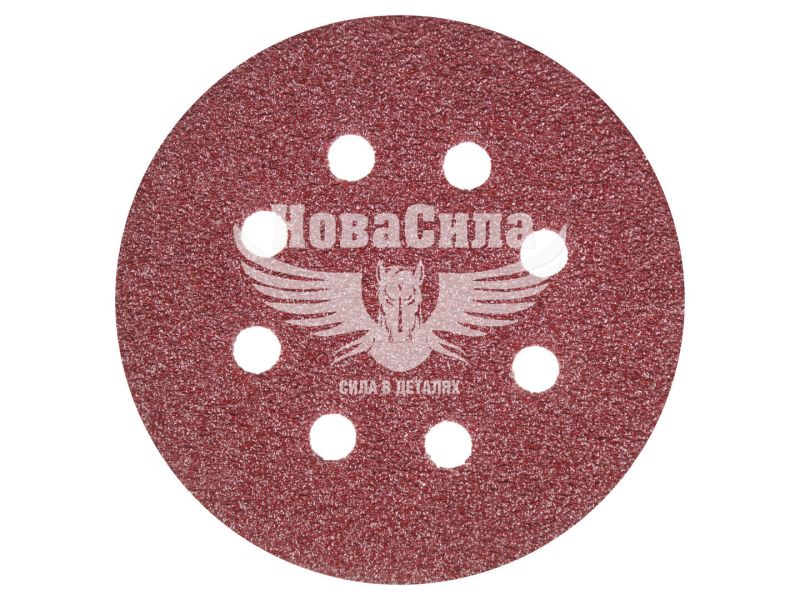 Наждачний папір (TITAN Abrasive) P_036 125мм. (круг 8отв. на липучку) (ТА12510368)