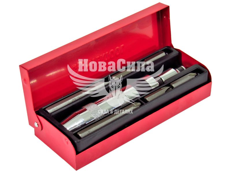 Викрутка ударна (Intertool) -/+ 6в1 (HT-0431)