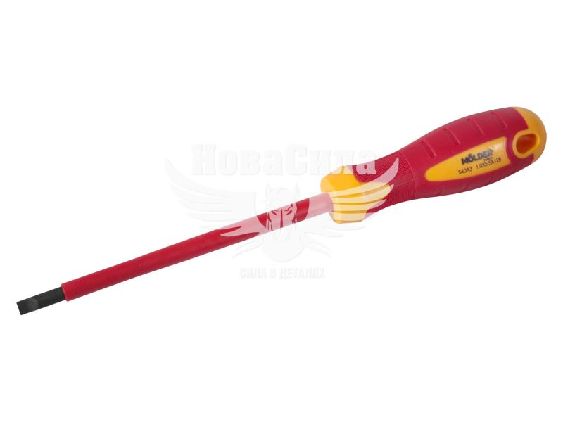 Викрутка (Molder Tools) - (SL5,5х125мм.) діелектрична VDE 1000 В (MT35005)