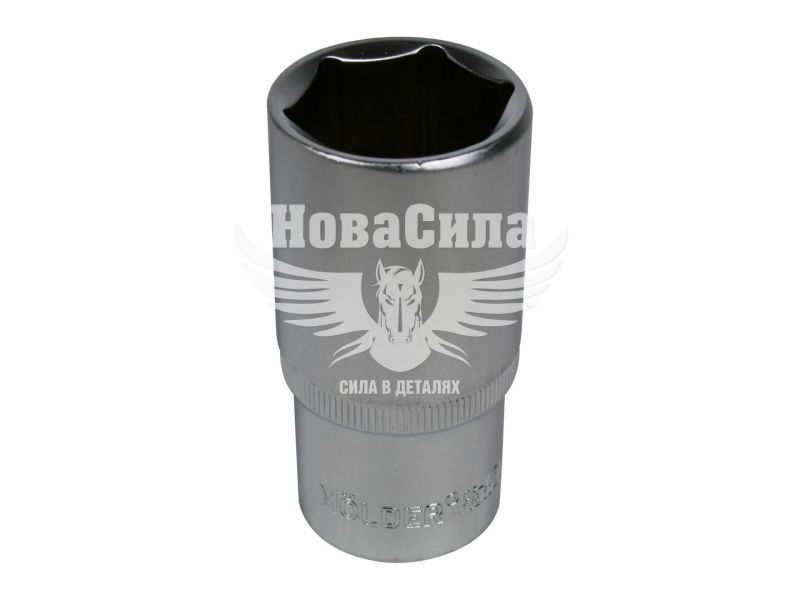 Головка торцева висока шестигранна 1/2 30мм. (Molder Tools) (MT62130)