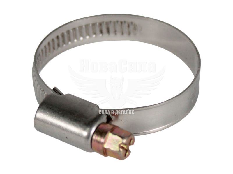 Хомут патрубка 25х40 нерж. (Vortex) (уп. 10шт.) (25х40 W2)
