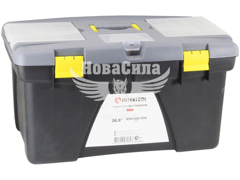 Ящик для інструментів 26,5 (Intertool) (пластм.) (BX-0326)