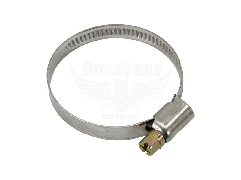 Хомут патрубка 32х50 сталевий (Zollex) GT (уп. 100шт.)