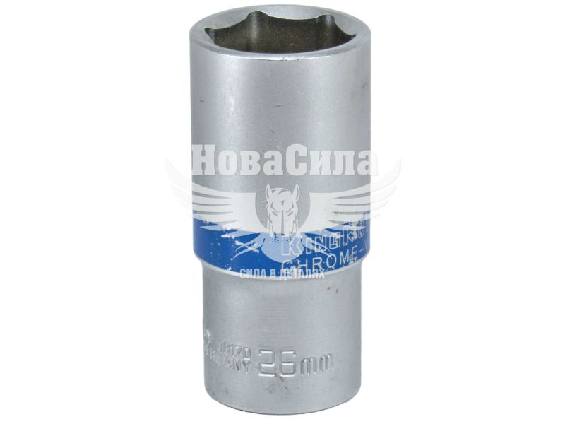 Головка торцева висока шестигранна 1/2 26мм. (King ROY) (30231-26)