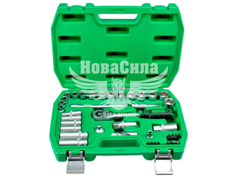 Набір інструментів (Intertool) 39 предметів 3/8 (ET-6039SP)