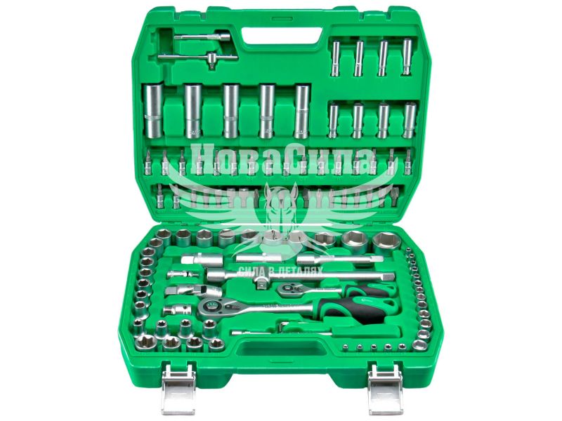 Набор инструментов (Intertool) 108 предметов 1/2, 1/4 ET-6108SP (ET-6108SP)