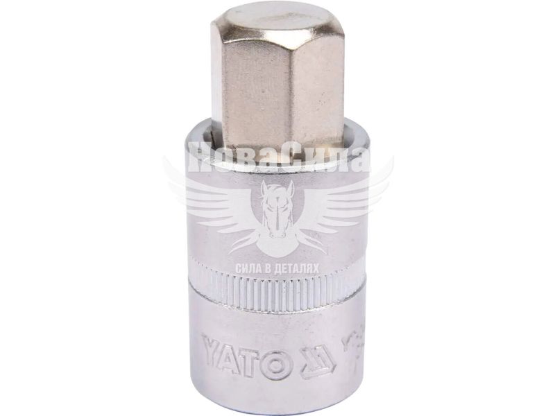 Головка торцева з бітою HEX 1/2 М17 (Yato) (55мм.) (YT-04388)