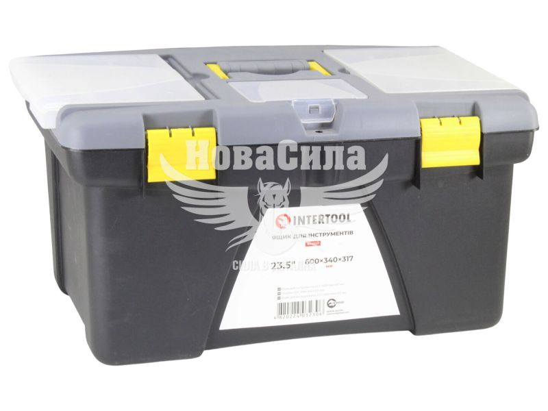 Ящик для інструментів 23,5 (Intertool) (пластм.) (BX-0323)