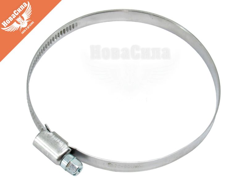Хомут патрубка 70х90 нерж. (Profi) (уп. 25шт.) (070-90/W2)