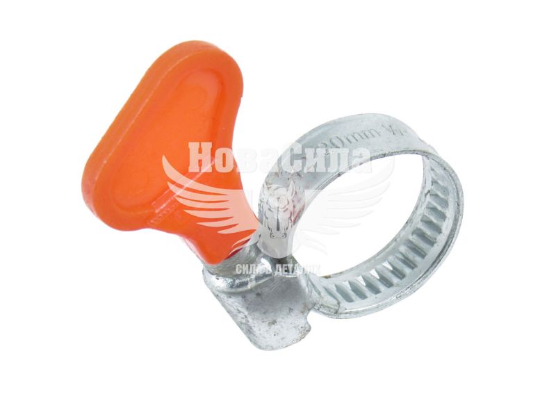 Хомут патрубка 12х20 цинк. з бабочкою (Apro) (уп. 50шт.) (HCB-01)