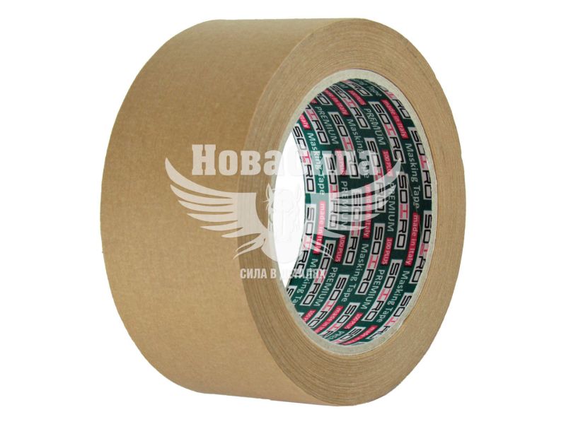 Скотч малярний 48мм. 100* коричневий (Sotro) (Premium) (T052048)