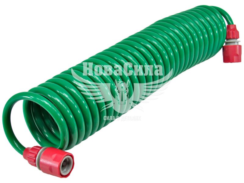 Шланг для полива (спіральний) (Intertool) 7.5м (GE-4001)