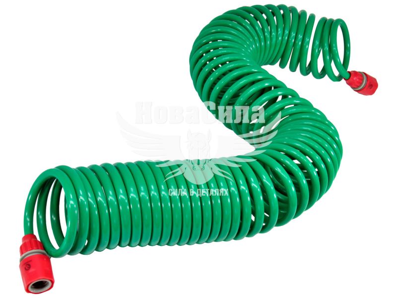 Шланг для полива (спіральний) (Intertool) 15м (GE-4002)