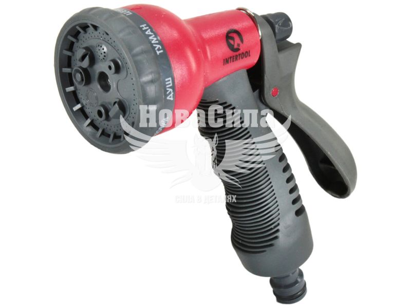 Пістолет для полива (Intertool) (8-ми функціональний) (GE-0001)