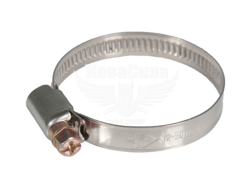 Хомут патрубка 32х50 нерж. (Vortex) (уп. 10шт.) (32х50 W2)