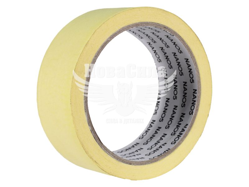 Скотч малярний 38мм.х 20м. 80* жовтий (NANO5) (N50008)